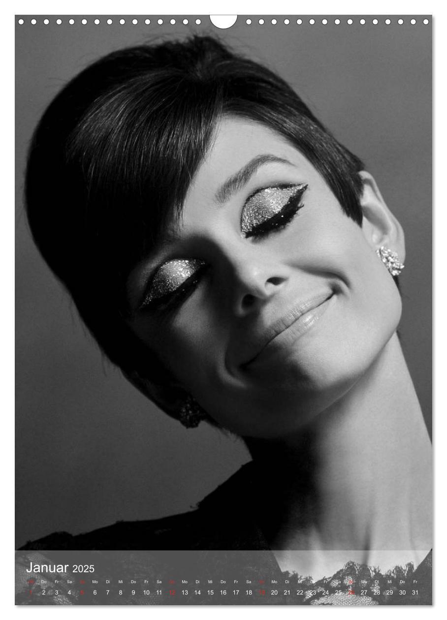 Bild: 9783457047927 | Hollywood-Diva - Audrey Hepburn (Wandkalender 2025 DIN A3 hoch),...