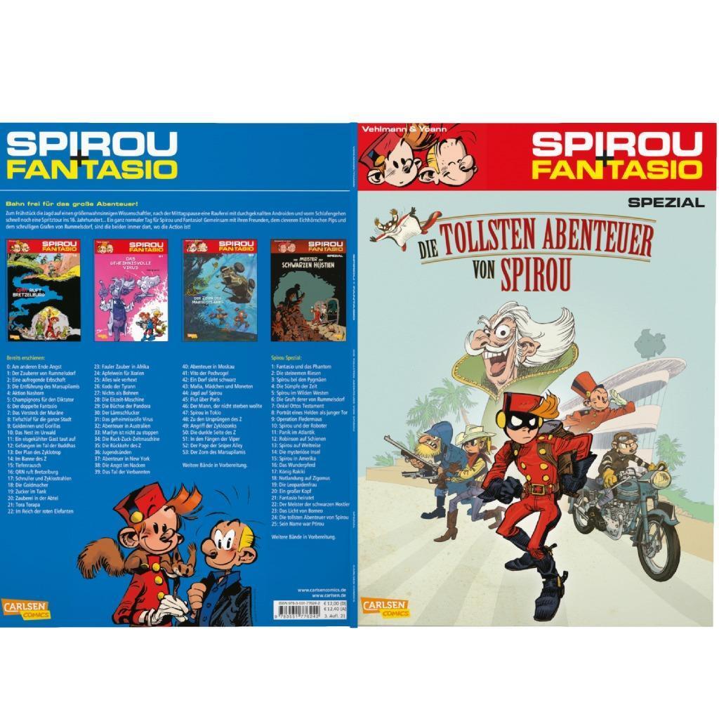 Bild: 9783551776242 | Spirou und Fantasio Spezial 24: Short Stories | Fabien Vehlmann | Buch