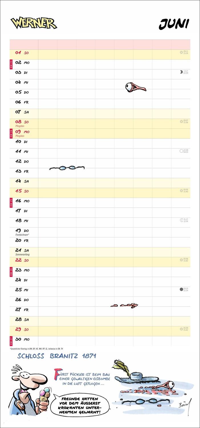 Bild: 9783756405824 | Werner Werkstattplaner 2025 | Rötger Feldmann | Kalender | 14 S.