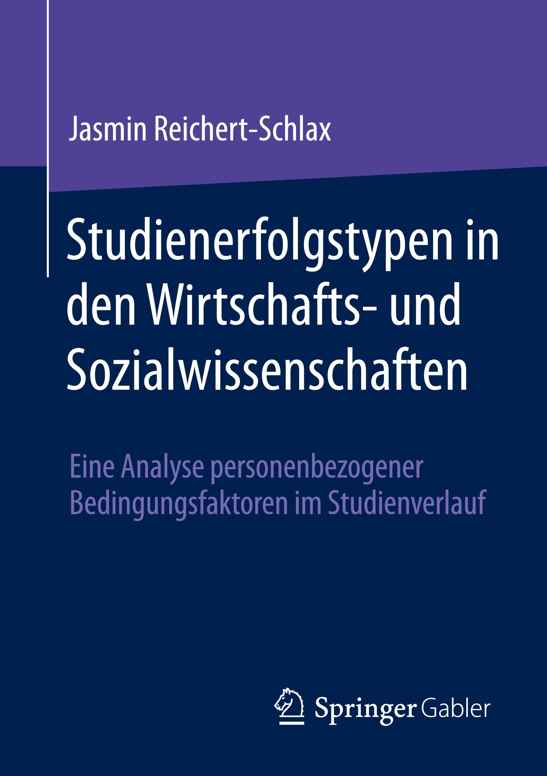 Cover: 9783658457297 | Studienerfolgstypen in den Wirtschafts- und Sozialwissenschaften