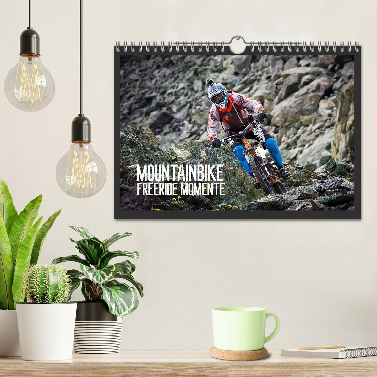 Bild: 9783435635184 | Mountainbike Freeride Momente (Wandkalender 2025 DIN A4 quer),...