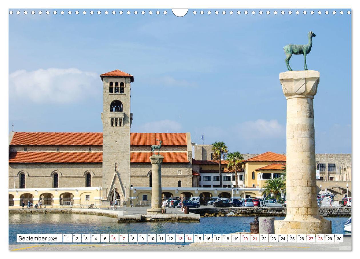 Bild: 9783435271665 | Rhodos - Altstadt mit Charme und Zauber (Wandkalender 2025 DIN A3...