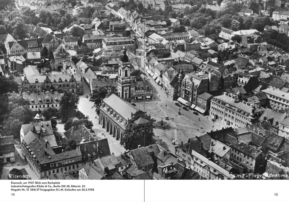 Bild: 9783959662499 | EISENACH - Luftbild-Atlas - 1911-1980 | Harald Rockstuhl | Taschenbuch