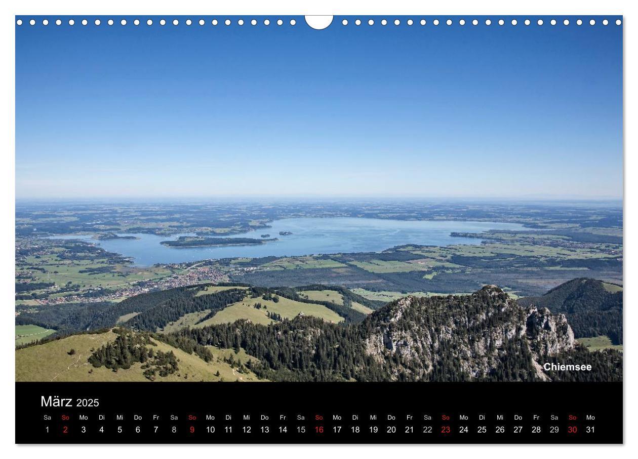 Bild: 9783435719662 | Oberbayerische Seen (Wandkalender 2025 DIN A3 quer), CALVENDO...