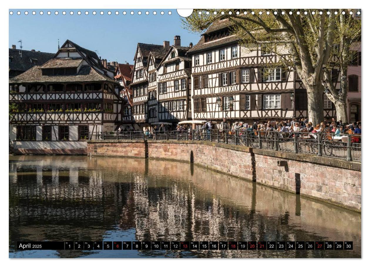 Bild: 9783435467617 | Frankreich - Strasbourg (Wandkalender 2025 DIN A3 quer), CALVENDO...