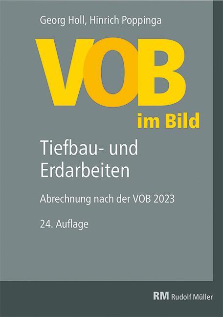 Cover: 9783481046538 | VOB im Bild - Tiefbau- und Erdarbeiten | Abrechnung nach der VOB 2023