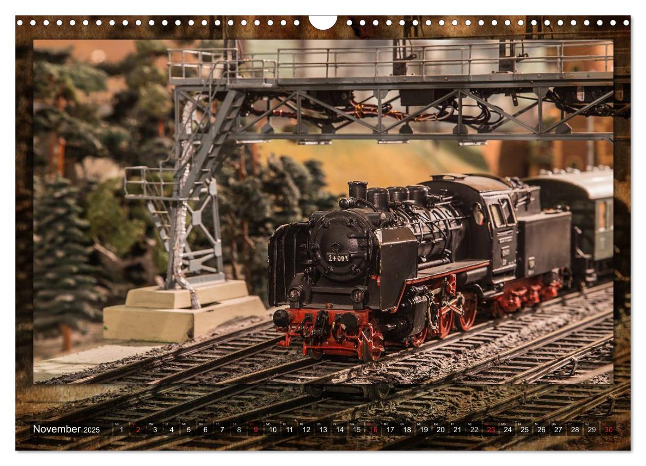 Bild: 9783435584826 | Modellbahn Gut Eversum (Wandkalender 2025 DIN A3 quer), CALVENDO...