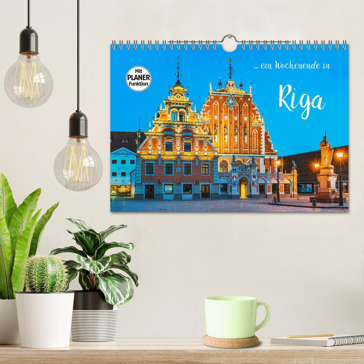 Bild: 9783435427741 | Ein Wochenende in Riga (Wandkalender 2025 DIN A4 quer), CALVENDO...