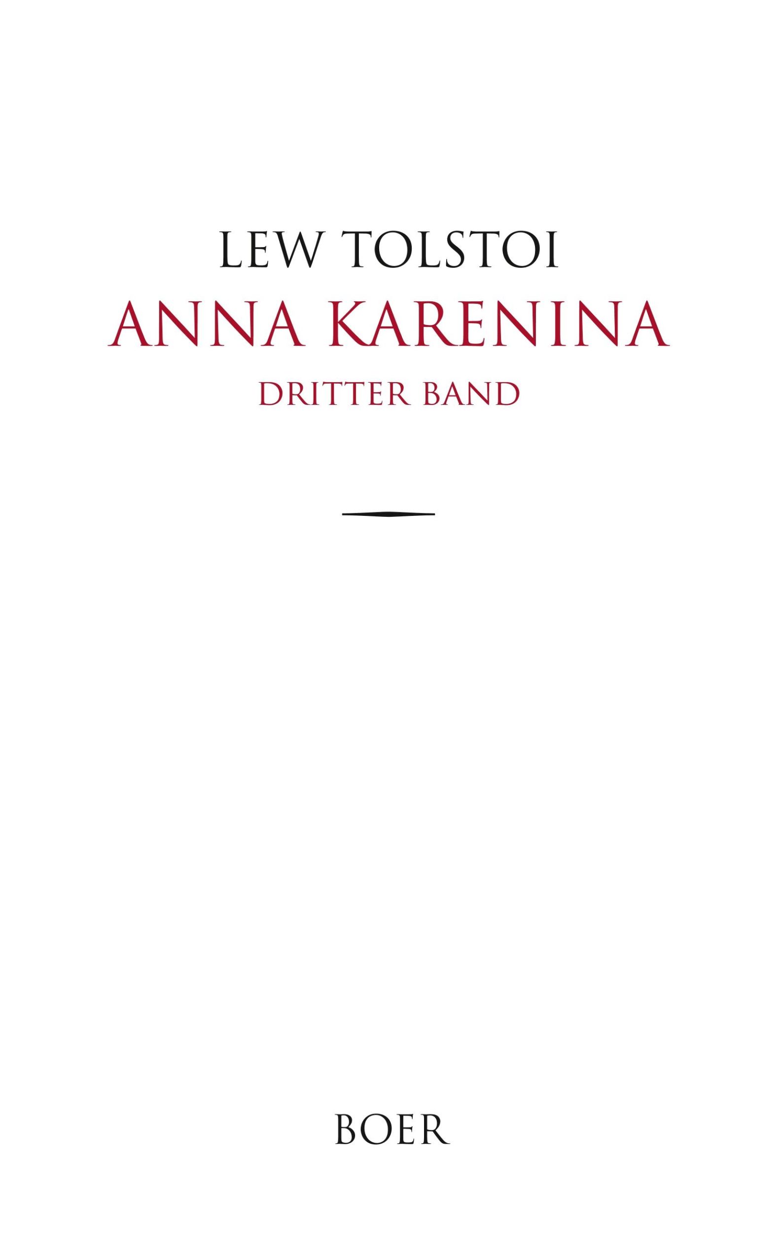 Cover: 9783966620031 | Anna Karenina | Band 3 | Lew Tolstoi | Buch | 384 S. | Deutsch | 2019