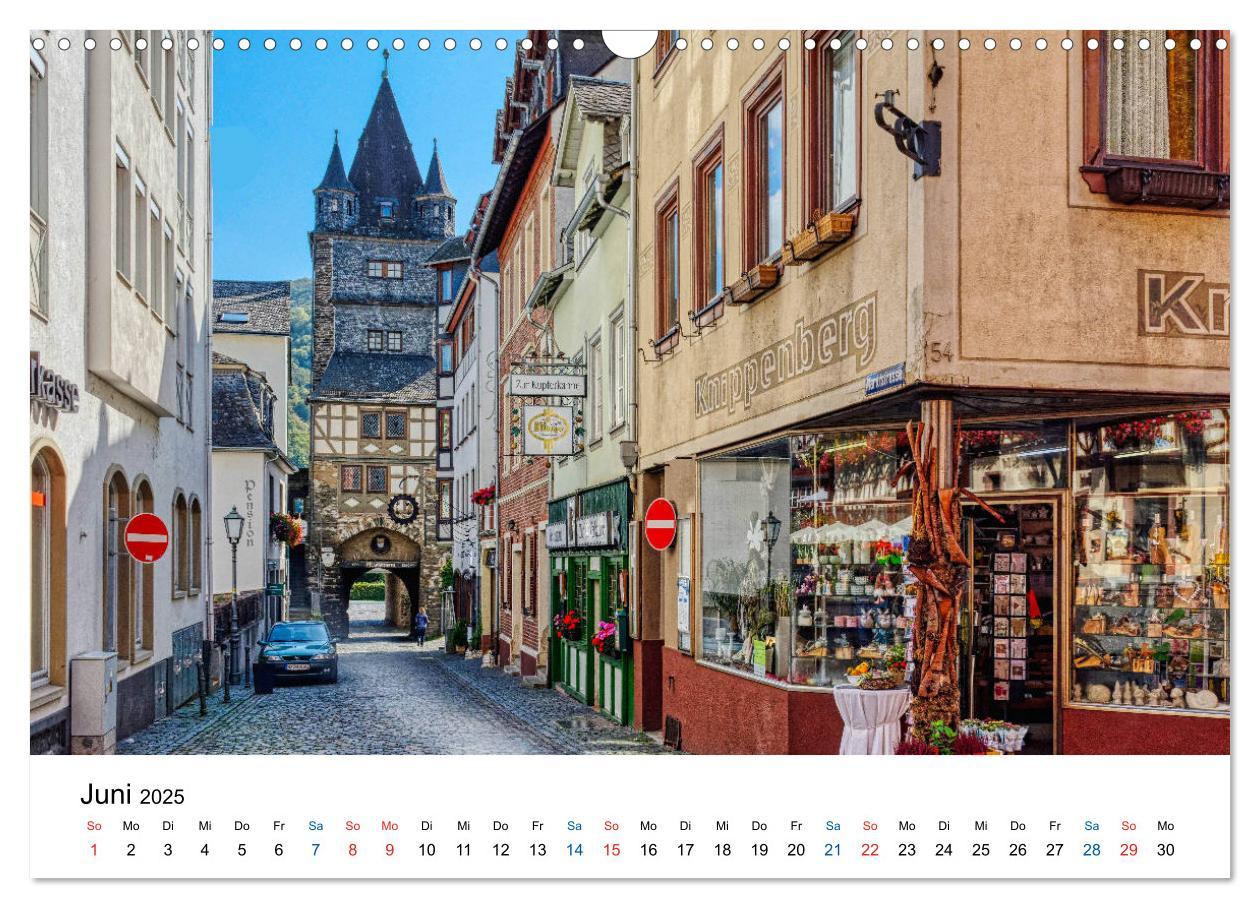 Bild: 9783435161300 | Bacharach - Fachwerkromantik am Rhein (Wandkalender 2025 DIN A3...