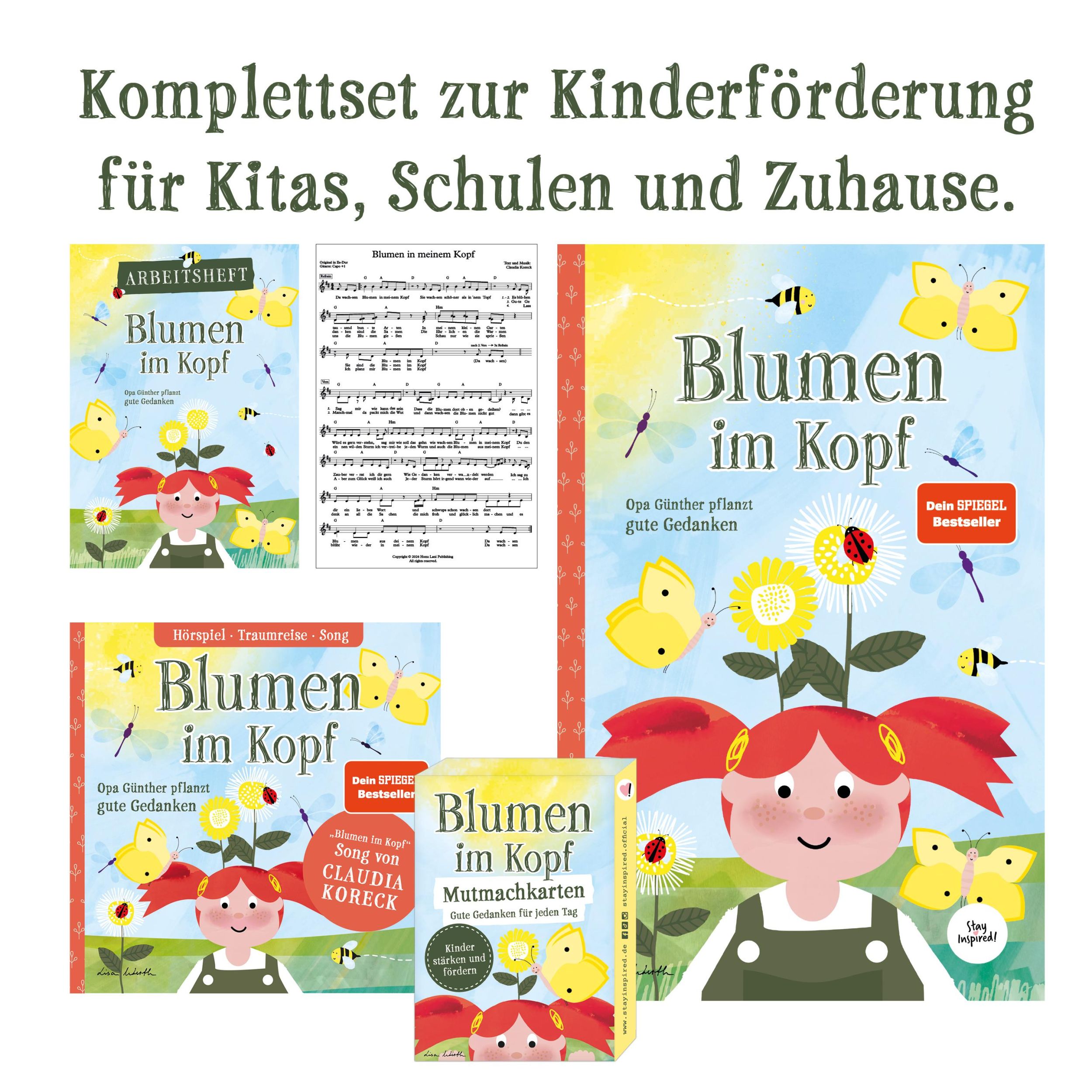 Bild: 9783985951475 | Blumen im Kopf. Opa Günther pflanzt gute Gedanken | Lisa Wirth | Buch