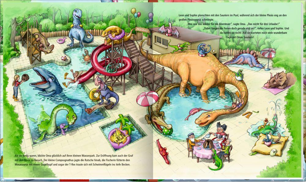 Bild: 9783649636090 | Dinosaurier im Freibad (Bd. 2) | Dominik Hochwald (u. a.) | Buch