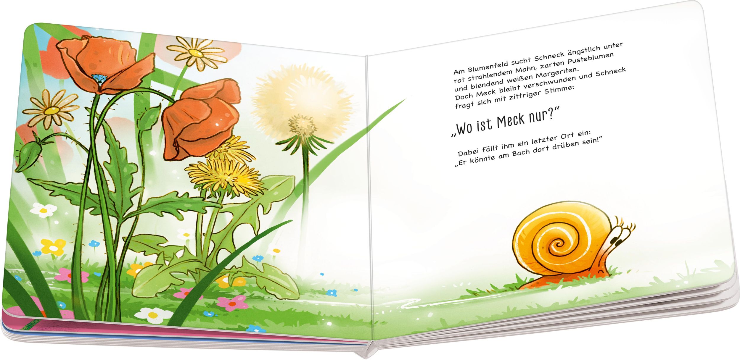 Bild: 9783473420544 | Meck und Schneck: Meck ist weg! Gefühlstarkes Pappbilderbuch für...