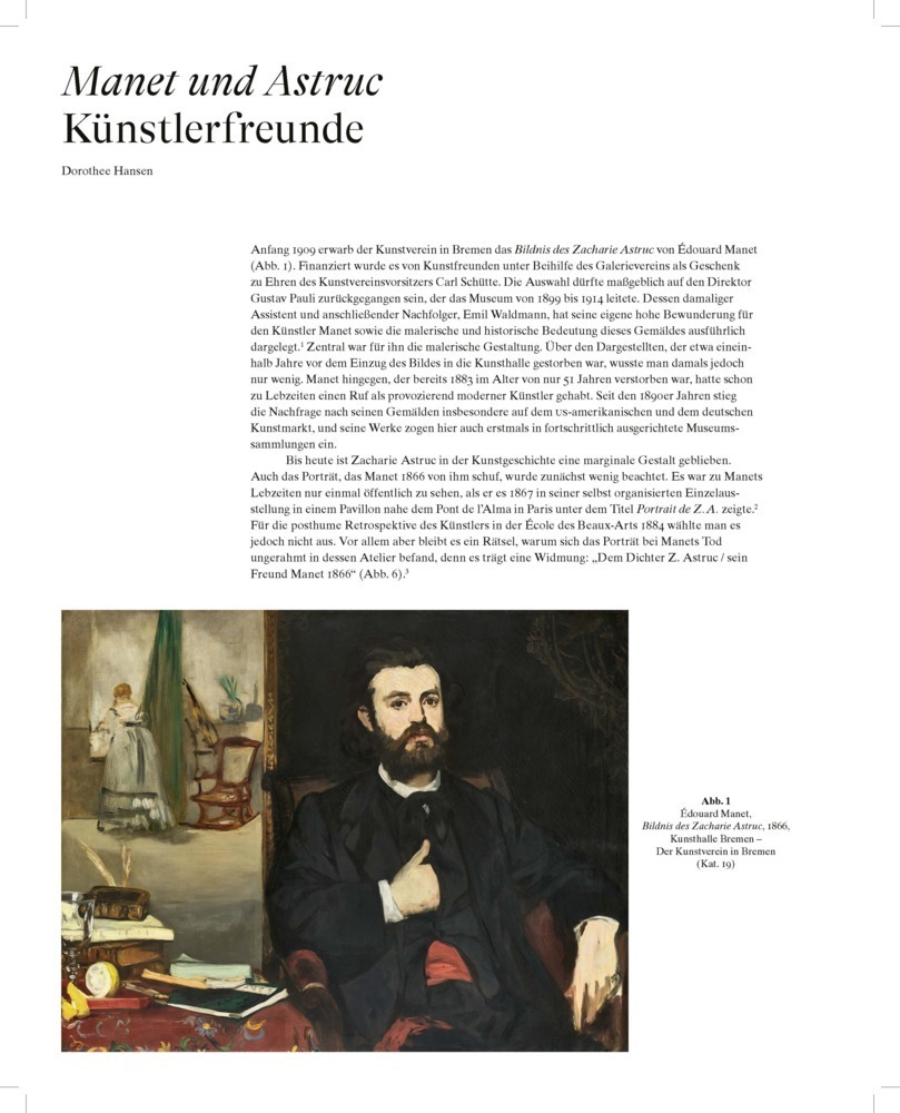 Bild: 9783422987609 | Manet und Astruc | Künstlerfreunde | Dorothee Hansen | Buch | 320 S.