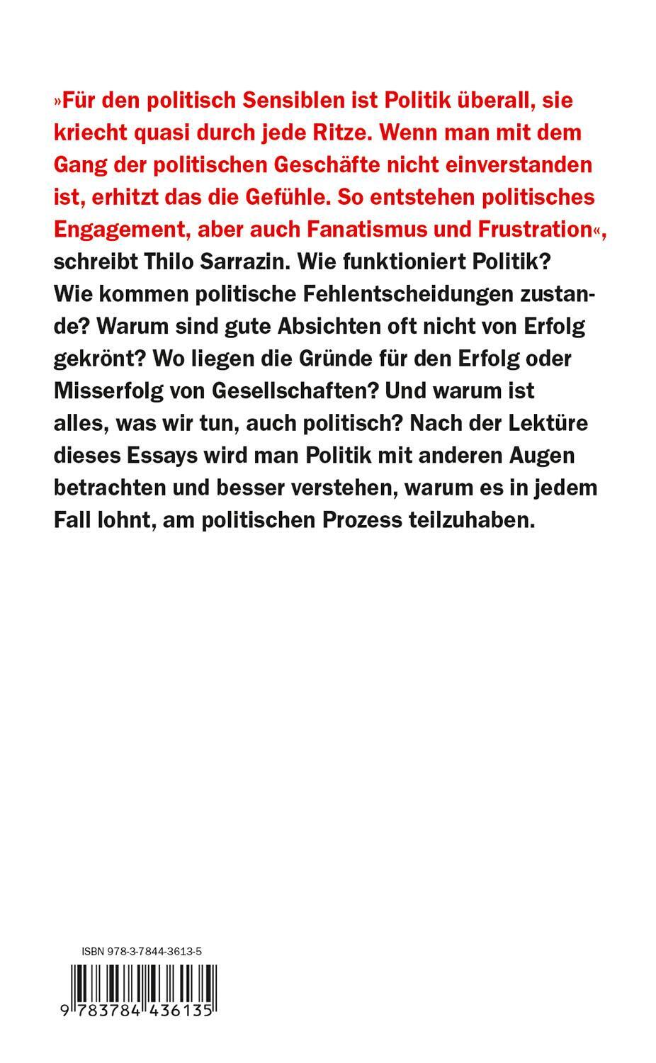 Rückseite: 9783784436135 | "Wir schaffen das" | Erläuterungen zum politischen Wunschdenken | Buch