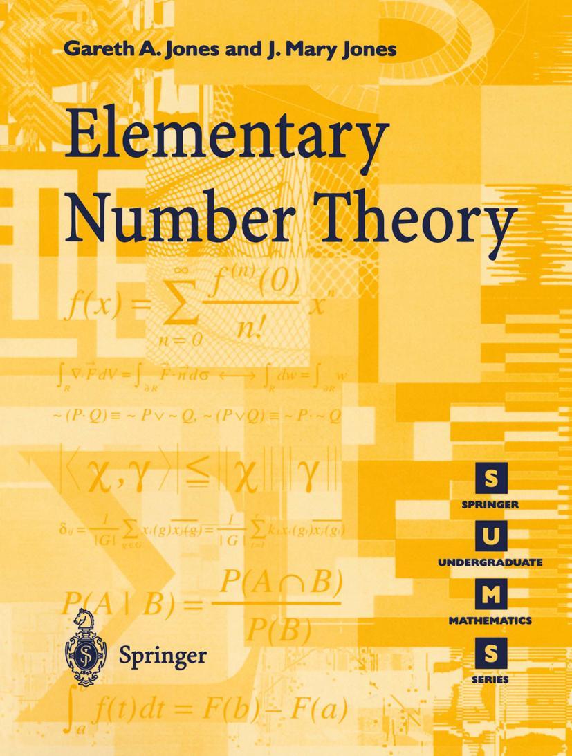 Cover: 9783540761976 | Elementary Number Theory | Josephine M. Jones (u. a.) | Taschenbuch