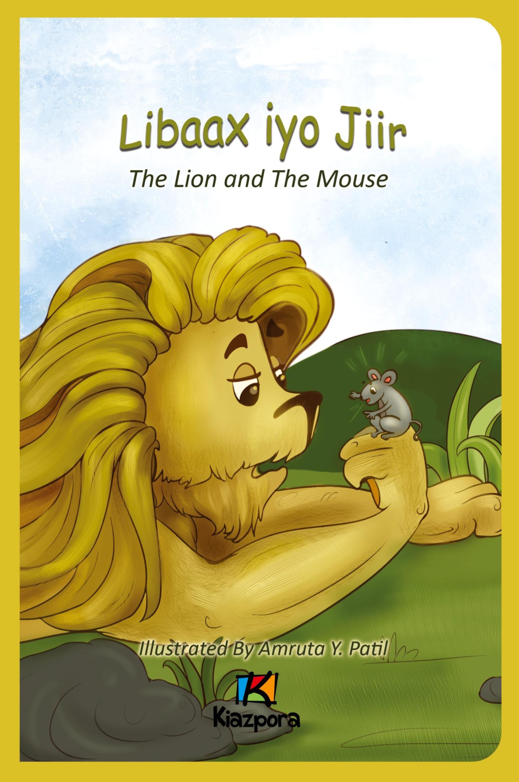 Cover: 9781946057723 | Libaax iyo Jiir - The Lion and the Mouse - Somali Children's Book