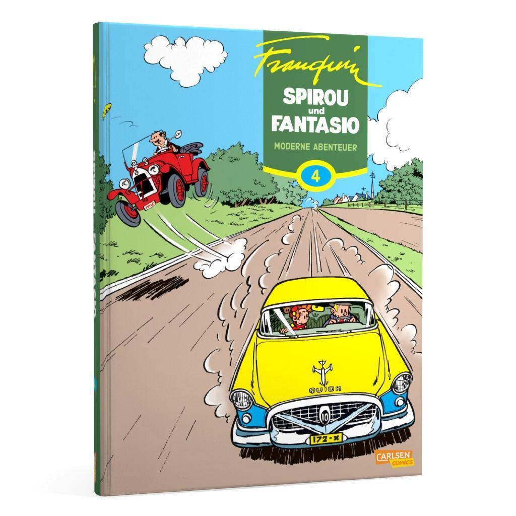 Bild: 9783551716248 | Spirou &amp; Fantasio Gesamtausgabe 04: Moderne Abenteuer | André Franquin