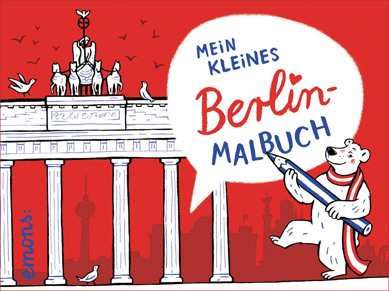 Cover: 9783740804879 | Mein kleines Berlin-Malbuch | Ausmalbuch | Elke Hanisch | Broschüre