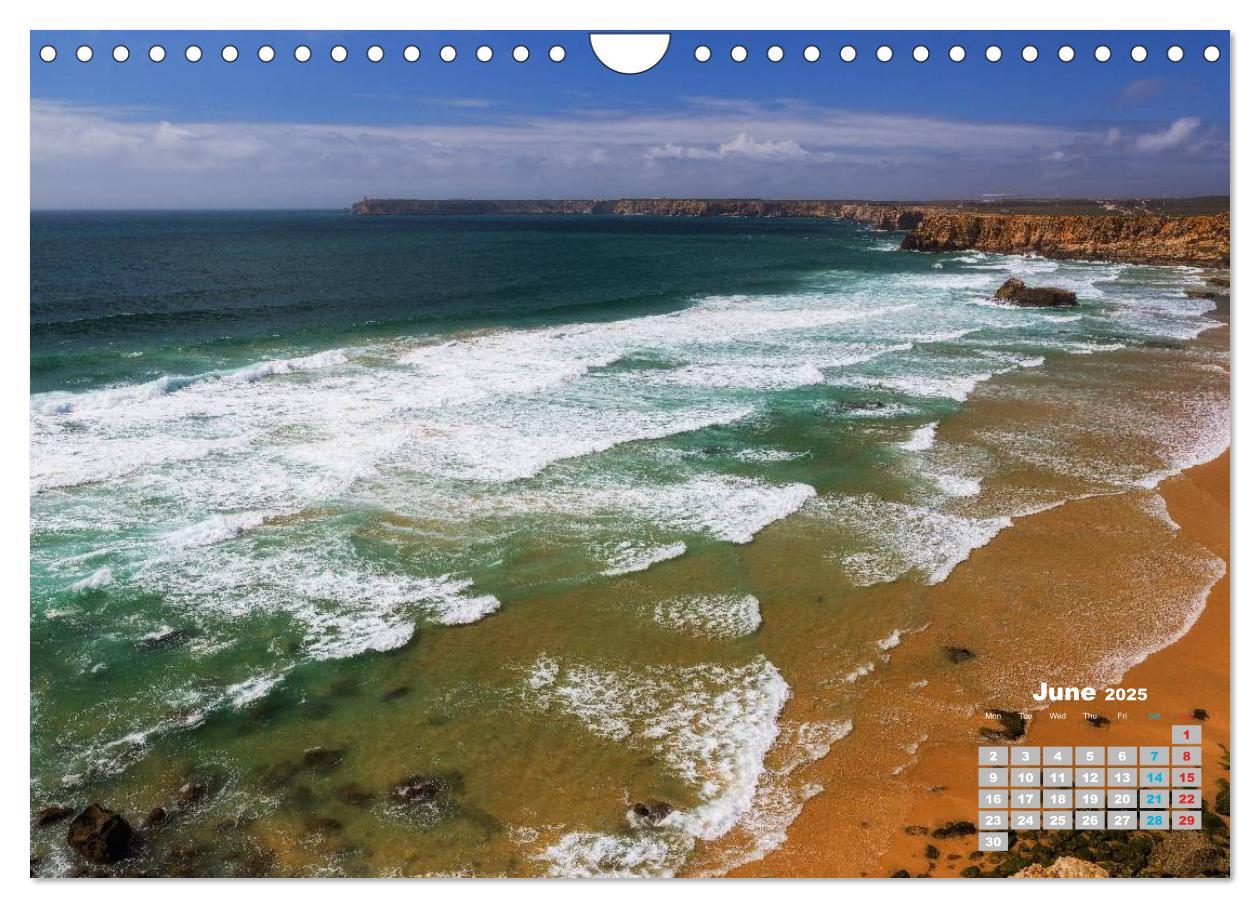 Bild: 9781325951383 | ALGARVE Portugals red coast (Wall Calendar 2025 DIN A4 landscape),...