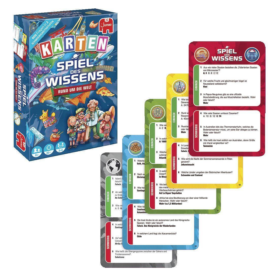 Bild: 8710126021675 | Spiel des Wissens - Rund um die Welt Kartenspiel | Spiel | Deutsch