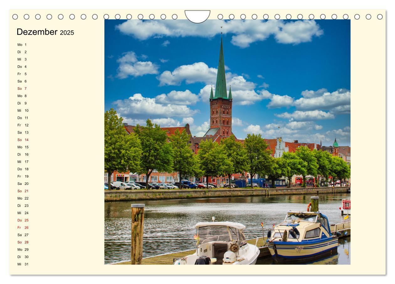 Bild: 9783457168639 | Lübeck, Stadt auf der Insel (Wandkalender 2025 DIN A4 quer),...