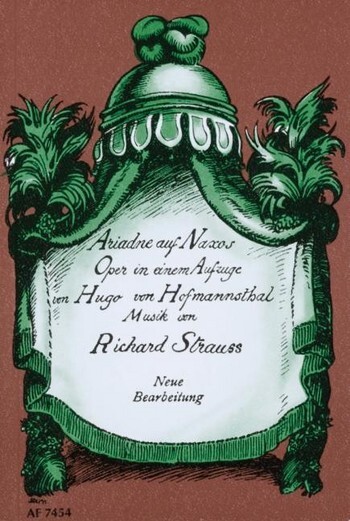 Cover: 9790002002430 | Strauss: Ariadne auf Naxos/Libretto | Schott Music | EAN 9790002002430