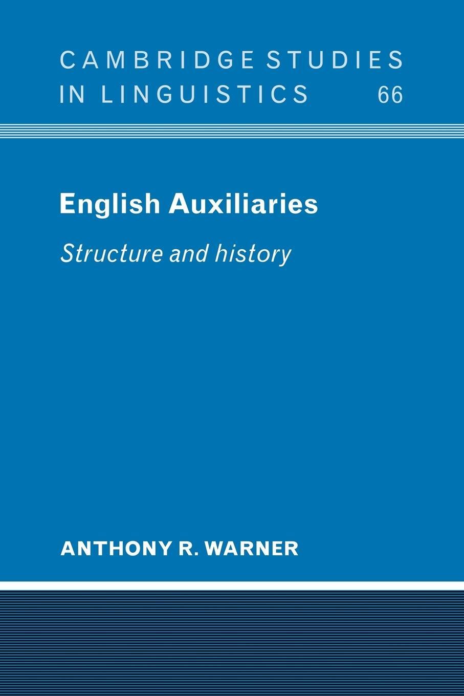 Cover: 9780521103213 | English Auxiliaries | Anthony R. Warner | Taschenbuch | Paperback