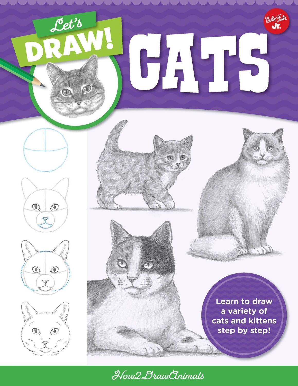 Cover: 9780760380703 | Let's Draw Cats | How2drawanimals | Taschenbuch | Englisch | 2022