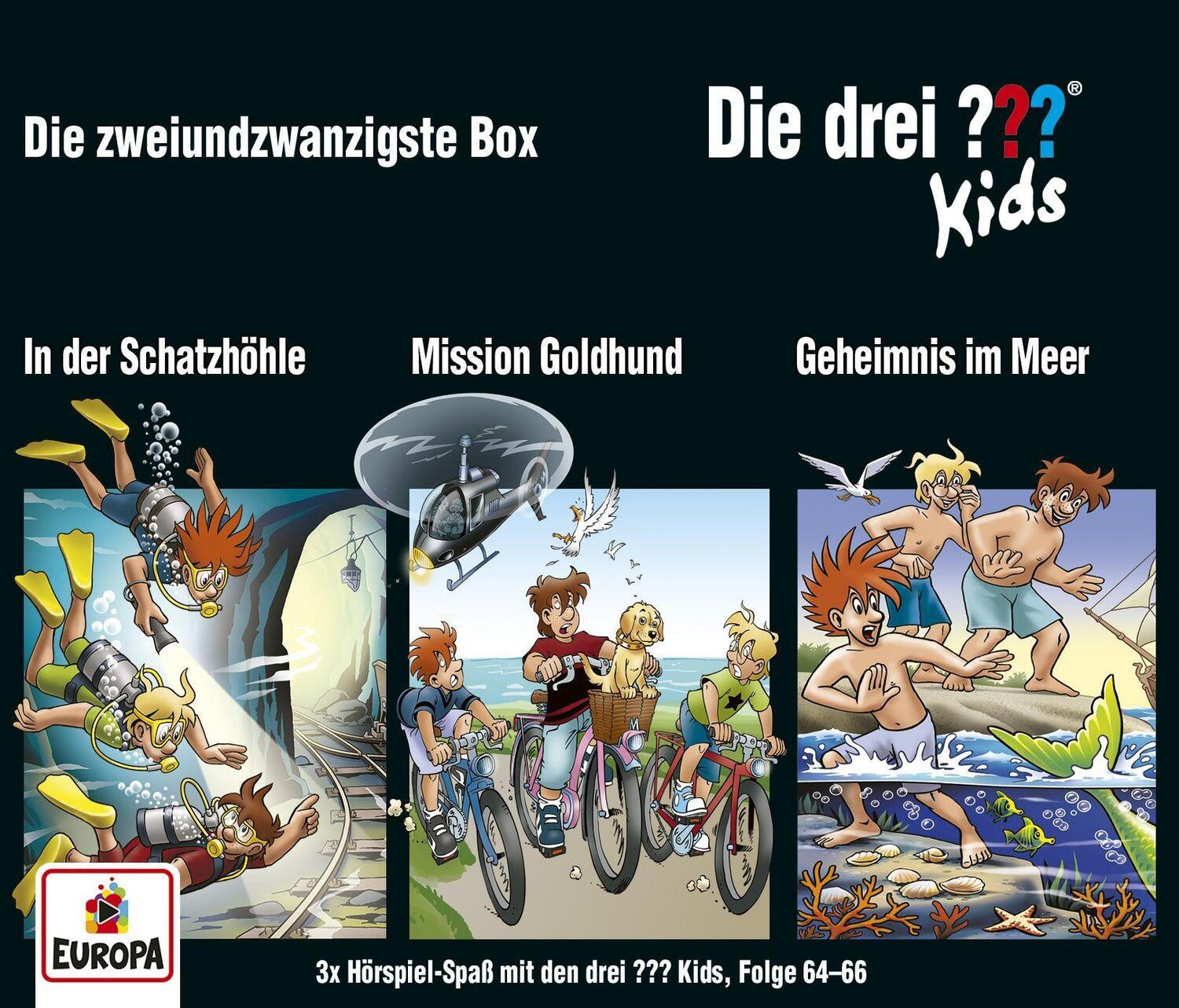 Cover: 9783803260970 | Die drei ??? Kids - 3er Box 22 (Folgen 64, 65, 66) | Audio-CD | 2022