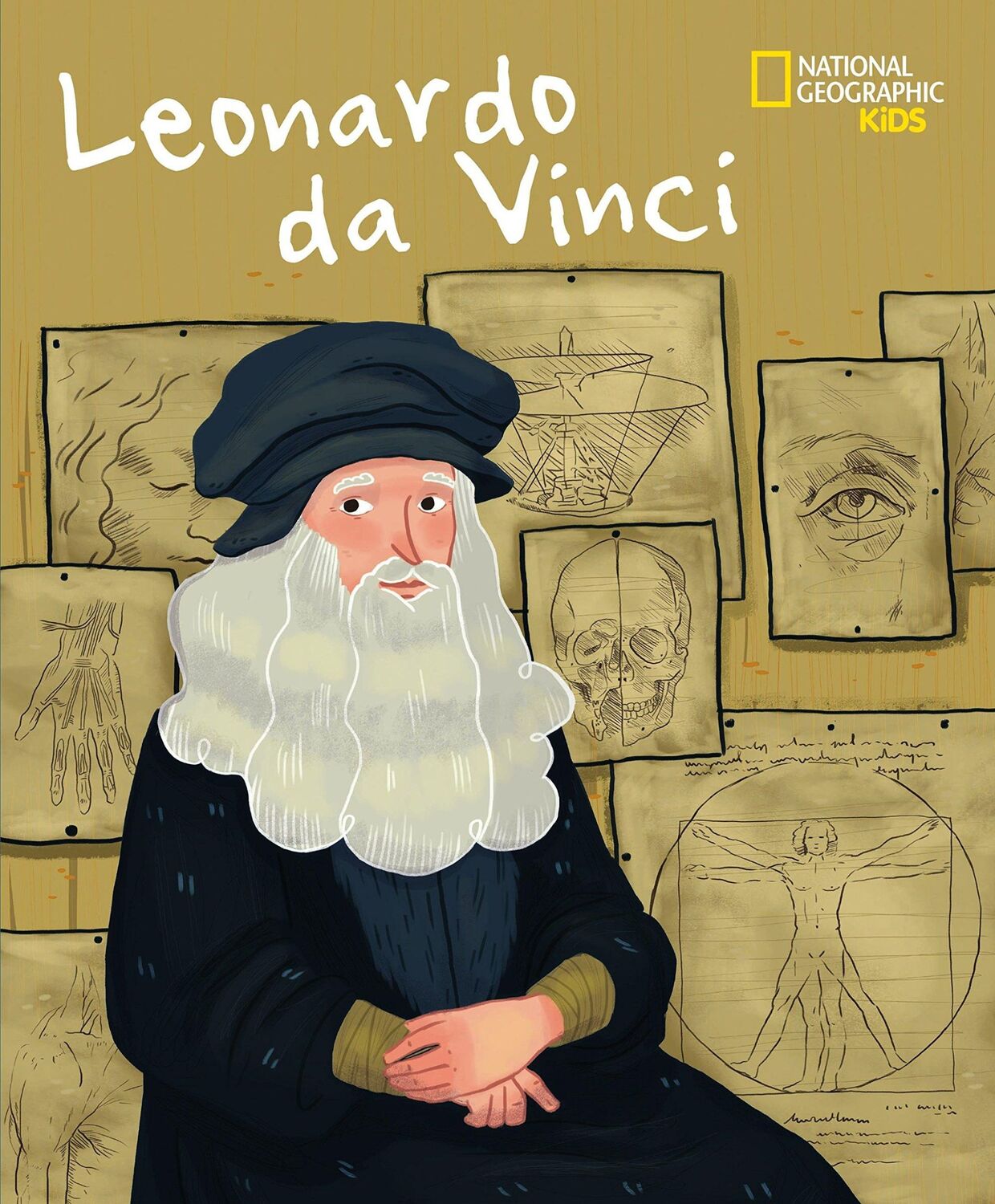 Cover: 9788854046610 | Total Genial! Leonardo da Vinci | National Geographic Kids | Jane Kent