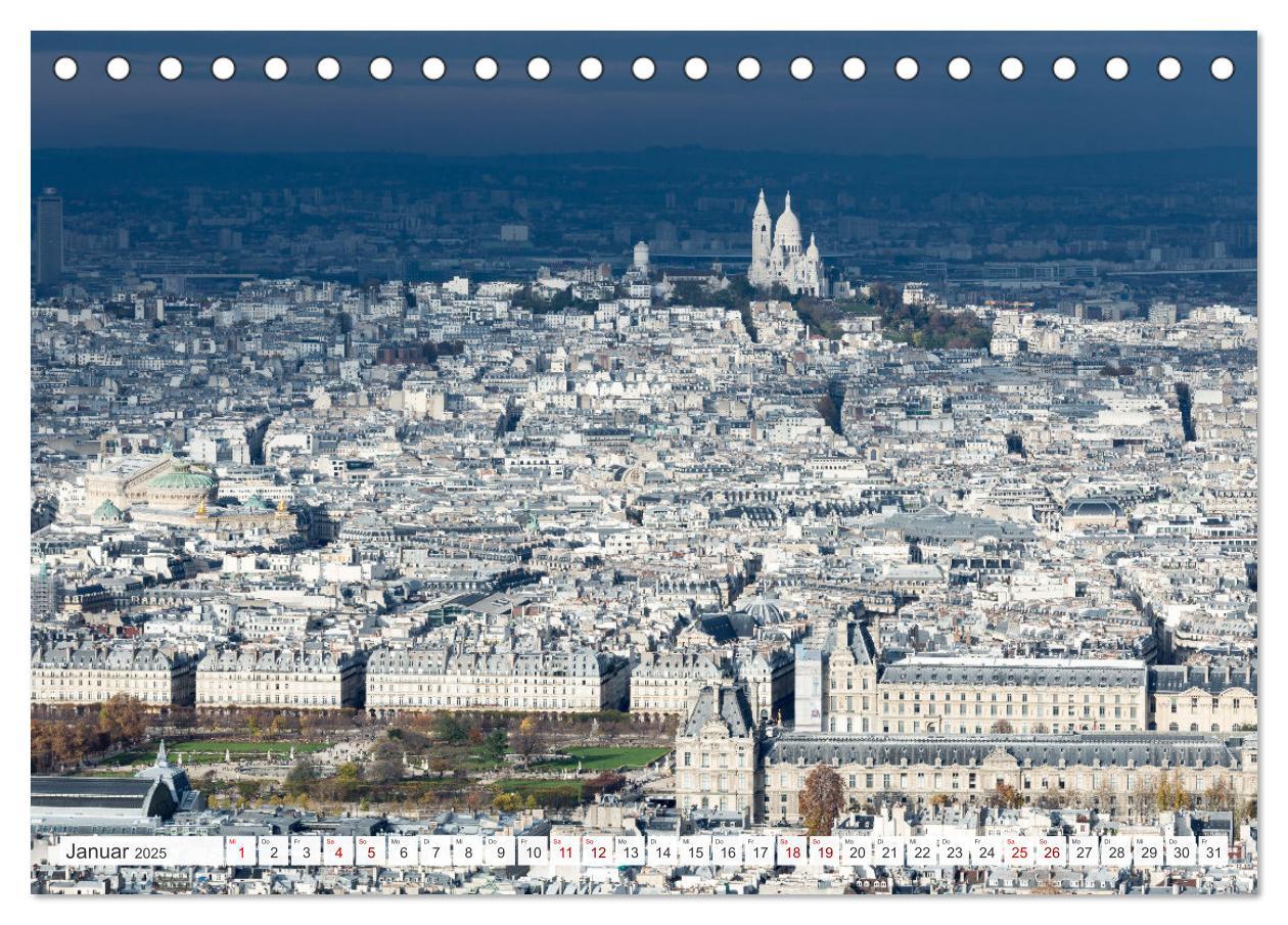 Bild: 9783435040032 | Paris - La Ville Lumière (Tischkalender 2025 DIN A5 quer), CALVENDO...