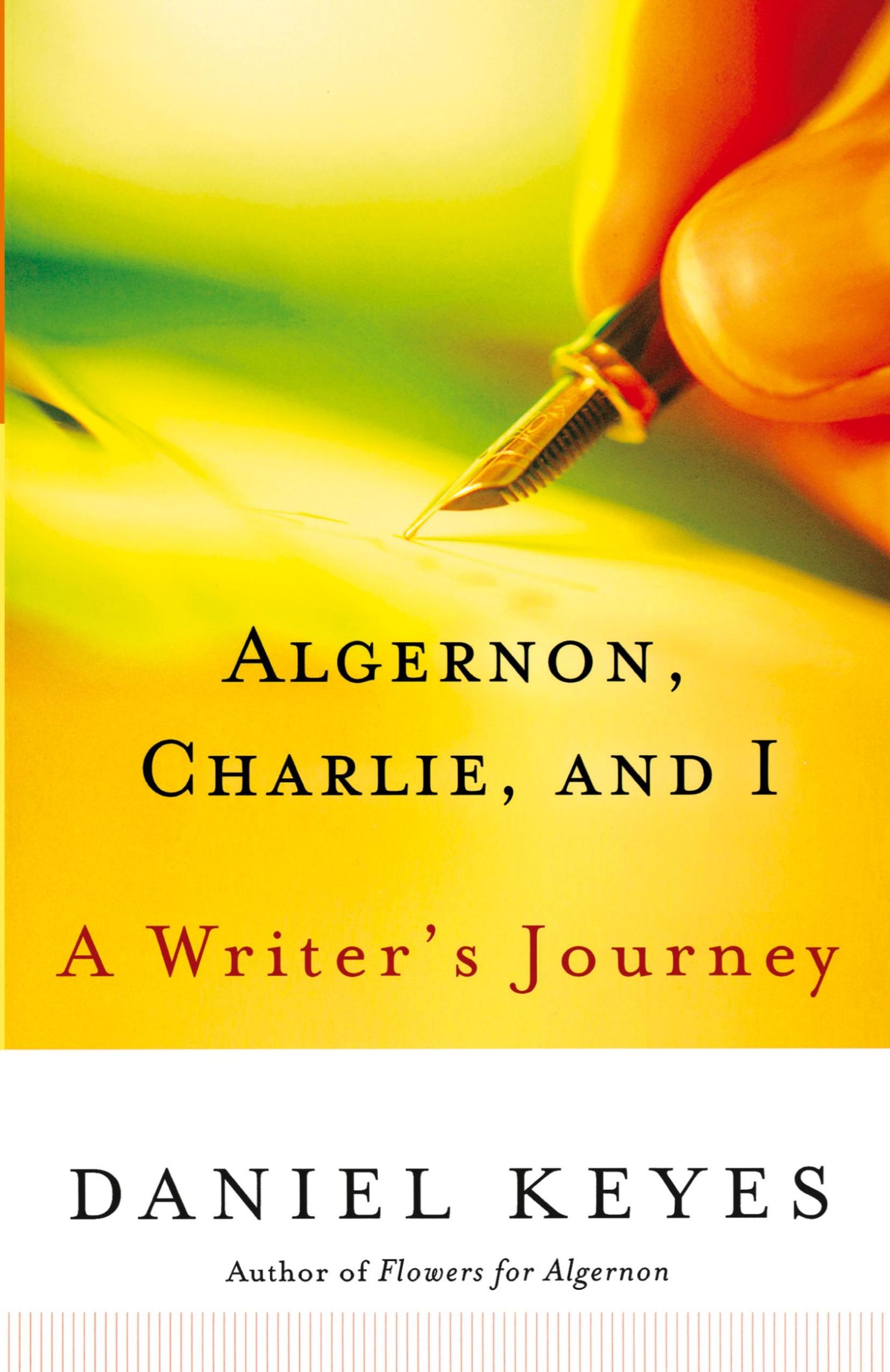 Cover: 9780156029995 | Algernon, Charlie, and I | A Writer's Journey | Daniel Keyes | Buch