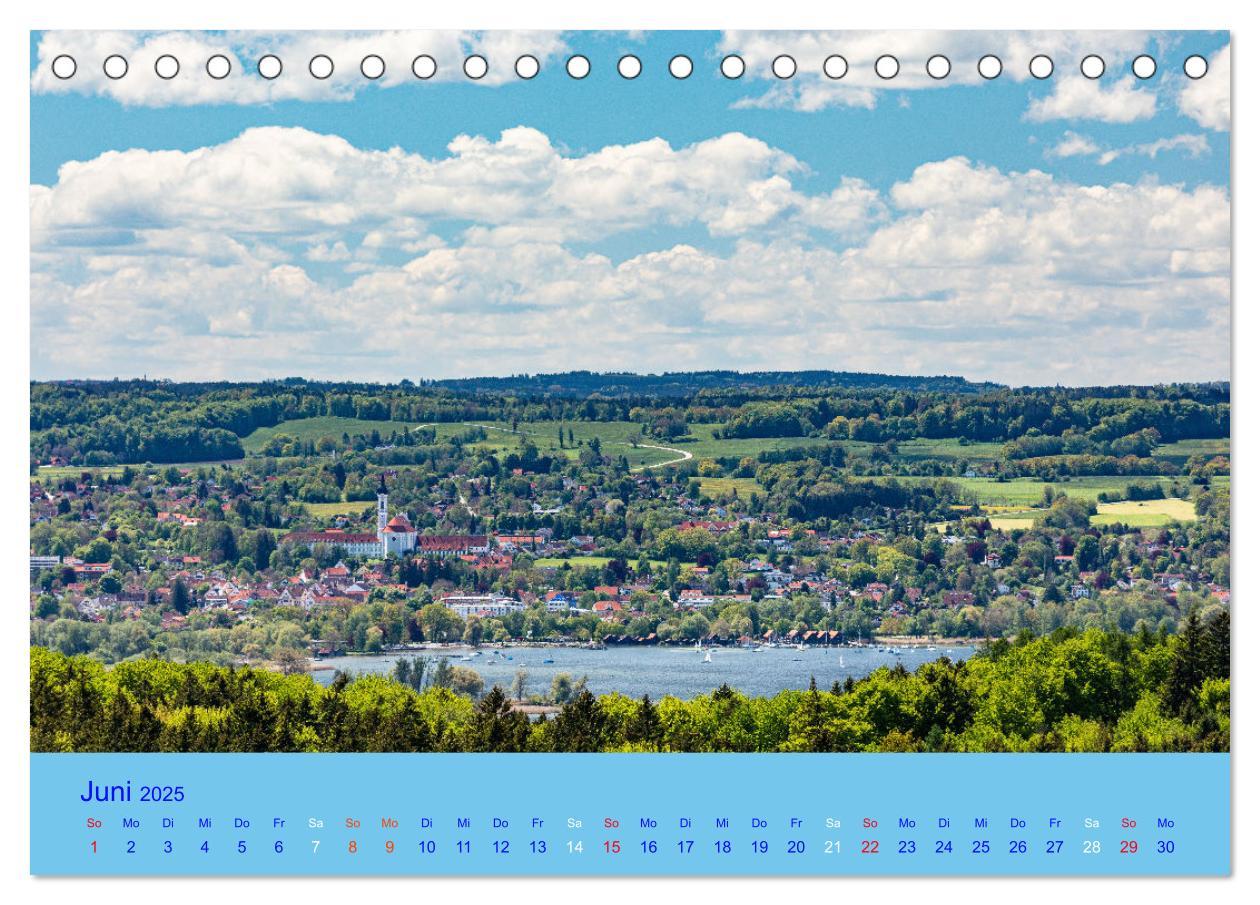 Bild: 9783435033904 | Ammersee-Ansichten (Tischkalender 2025 DIN A5 quer), CALVENDO...