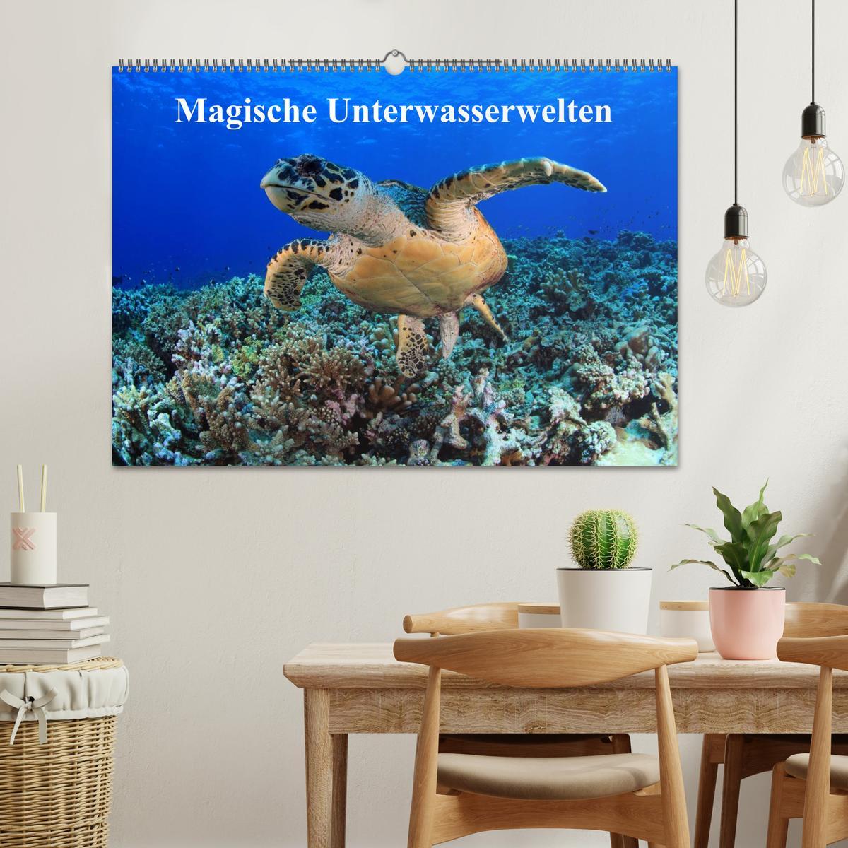 Bild: 9783435485291 | Magische Unterwasserwelten (Wandkalender 2025 DIN A2 quer),...