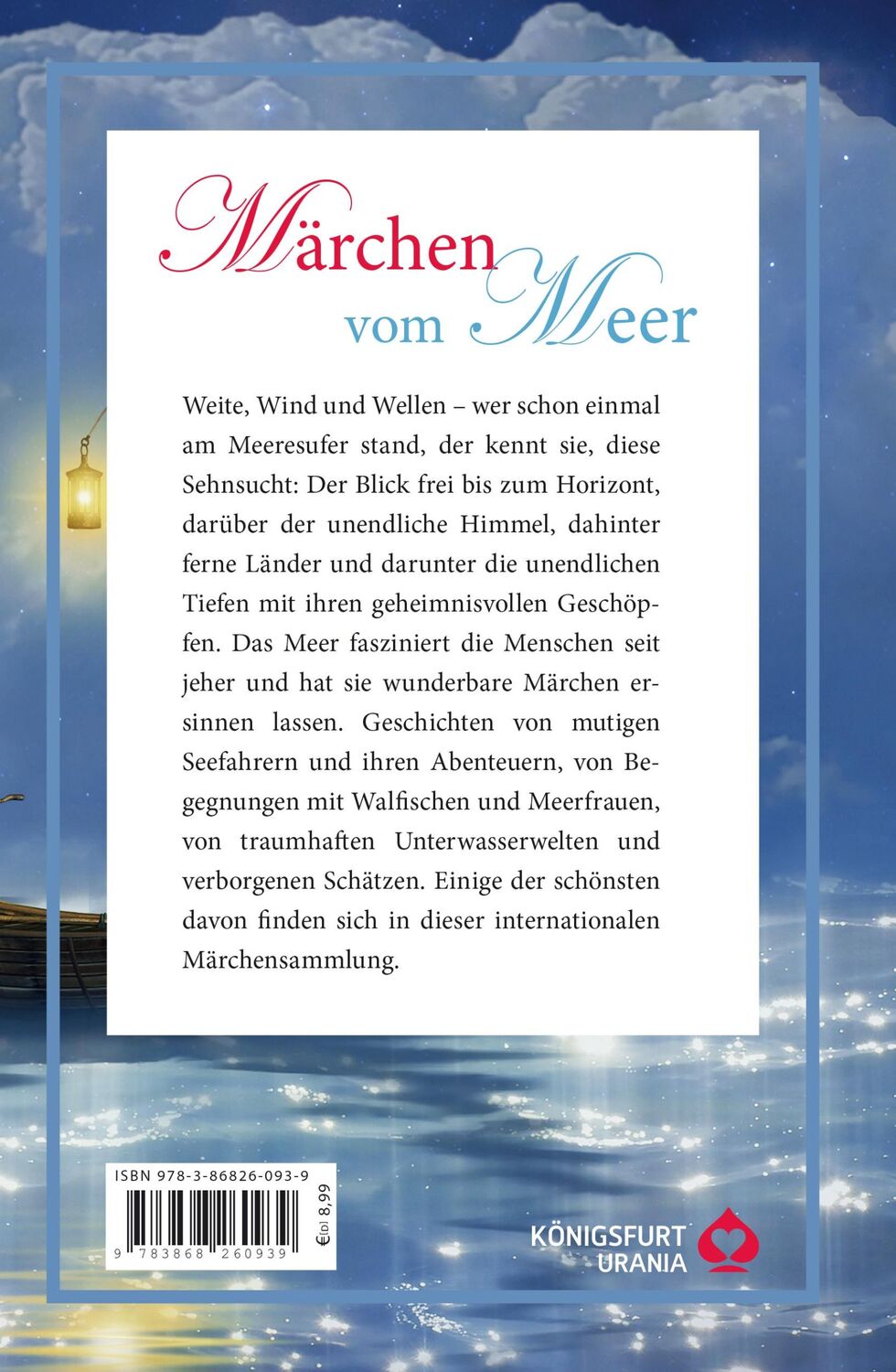 Rückseite: 9783868260939 | Märchen vom Meer | Zum Erzählen und Vorlesen | Michaela Brinkmeier