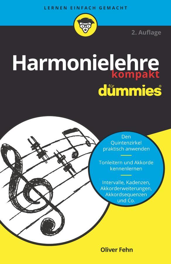 Cover: 9783527717514 | Harmonielehre kompakt für Dummies | Oliver Fehn | Taschenbuch | 228 S.