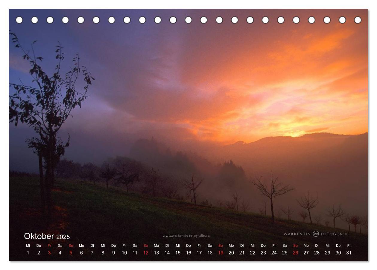 Bild: 9783435615551 | Romantisches Renchtal (Tischkalender 2025 DIN A5 quer), CALVENDO...