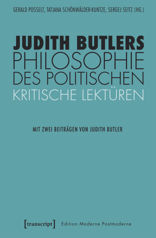 Cover: 9783837638462 | Judith Butlers Philosophie des Politischen | Kritische Lektüren | Buch