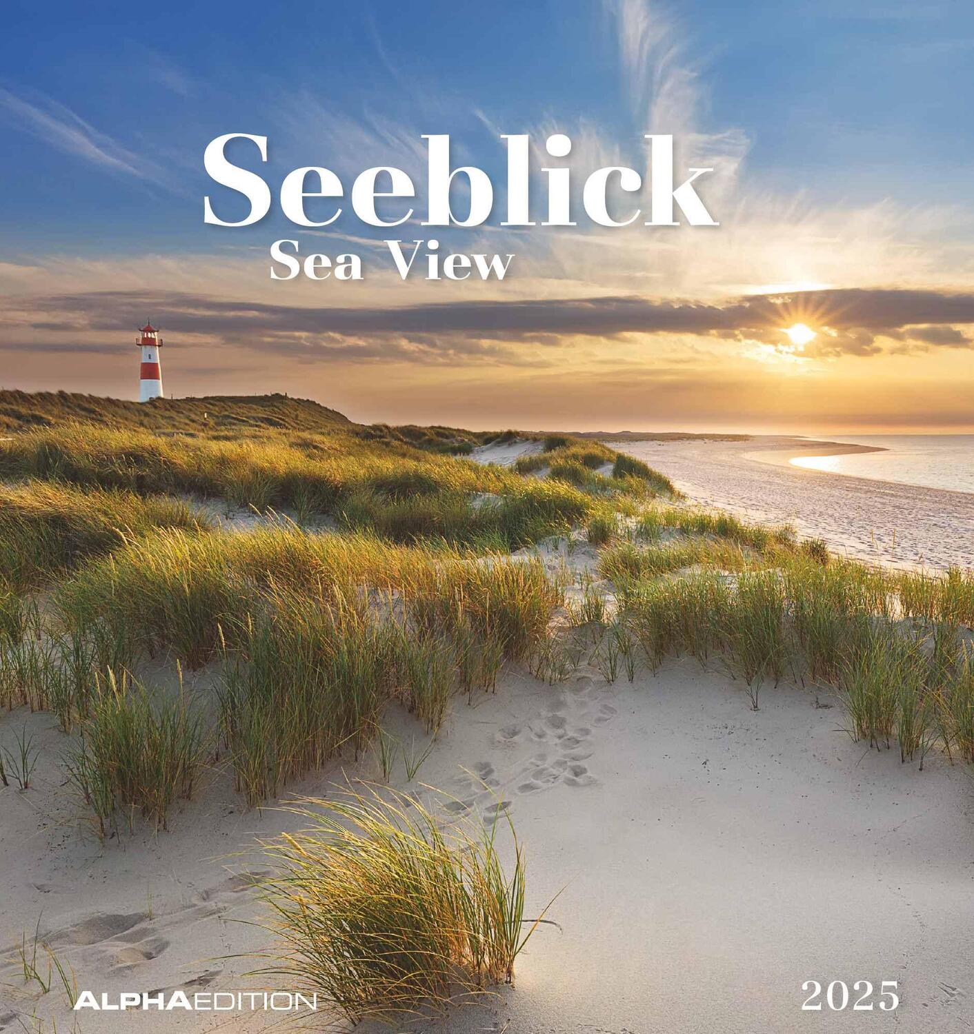 Cover: 4251732342333 | Seeblick 2025 - Postkartenkalender 16x17 cm - Sea View - zum...