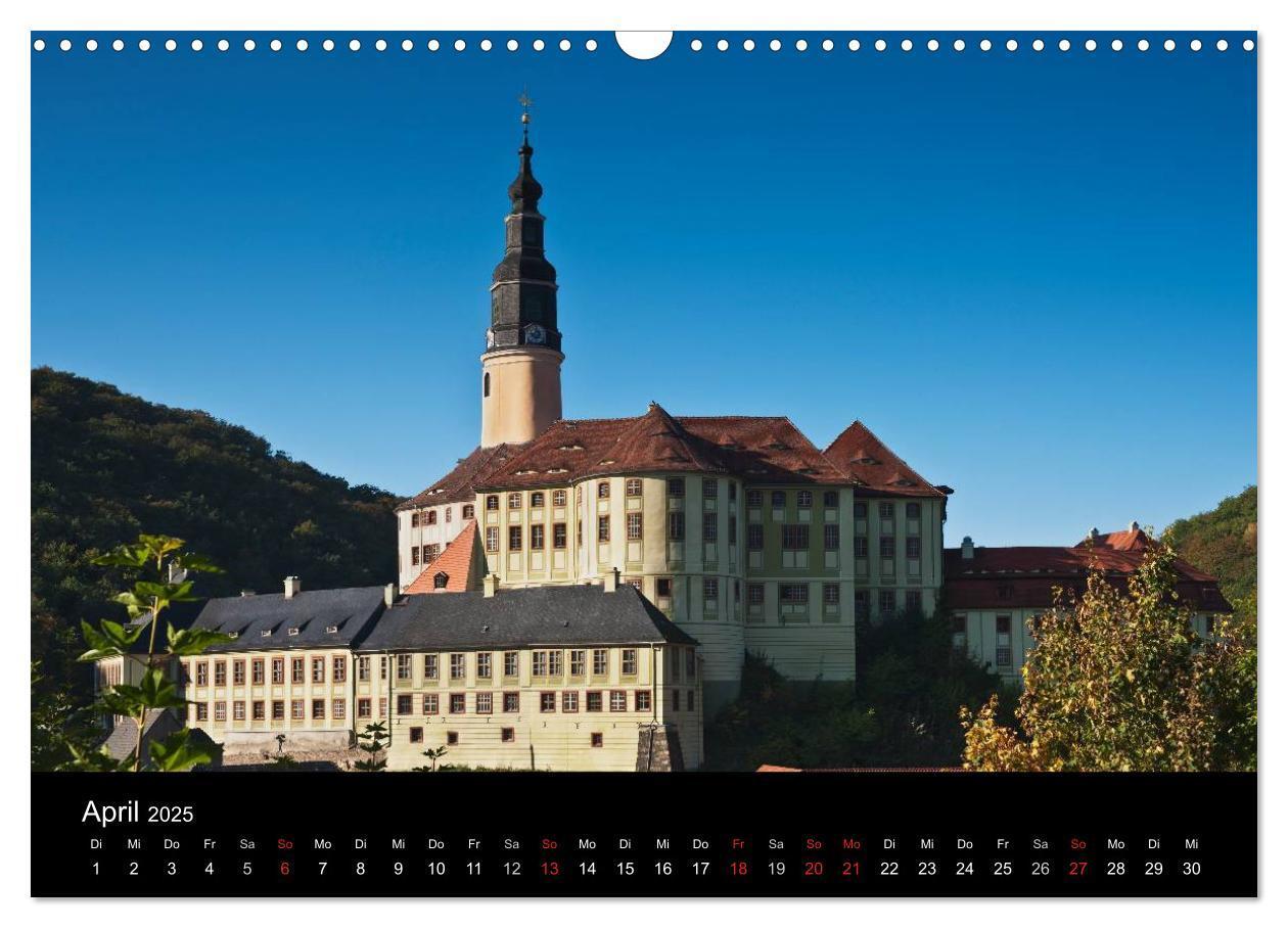 Bild: 9783435829675 | Sächsische Burgen und Schlösser (Wandkalender 2025 DIN A3 quer),...