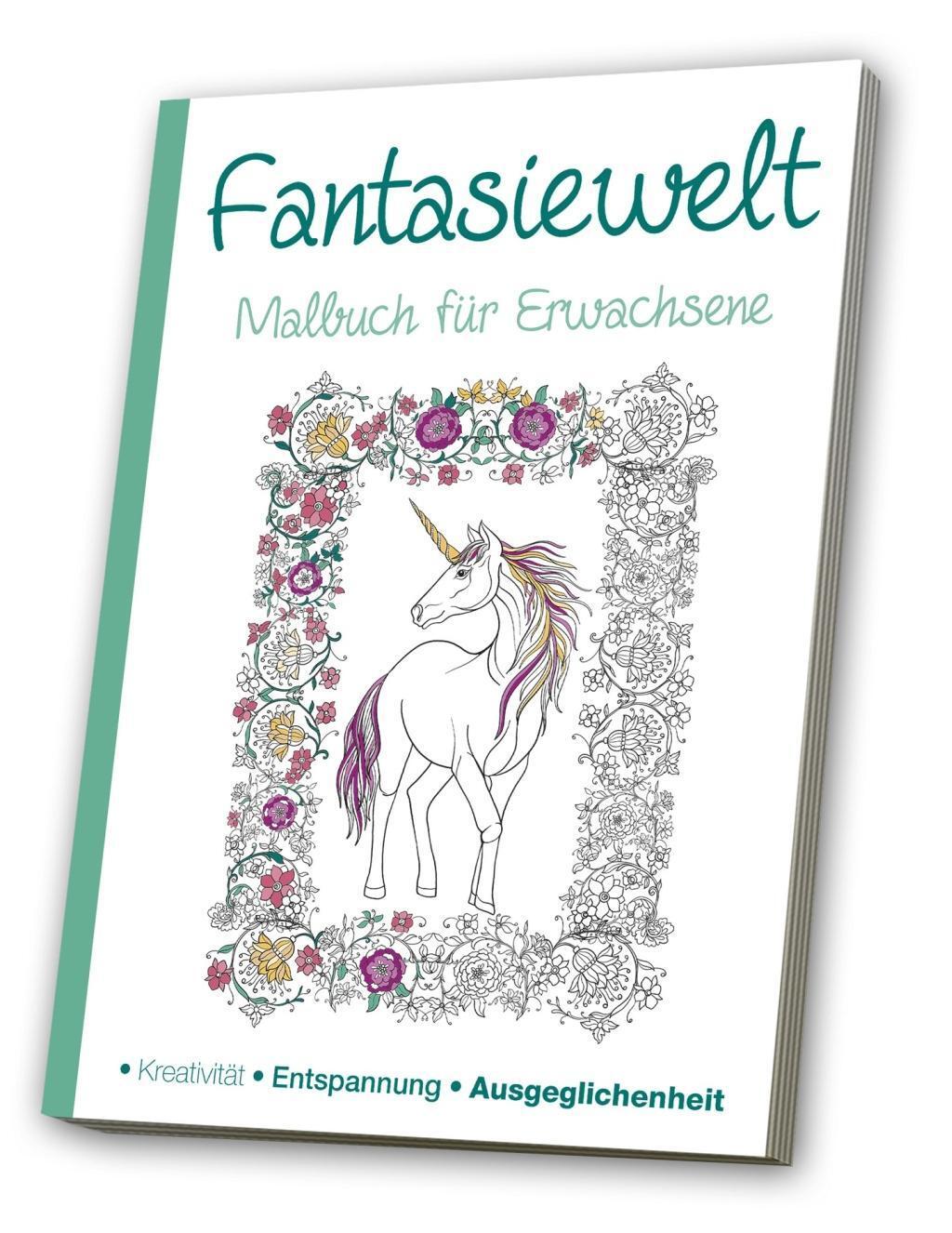 Cover: 4019393986989 | Malbuch für Erwachsene - Meine Fantasiewelt | Meine Fantasiewelt