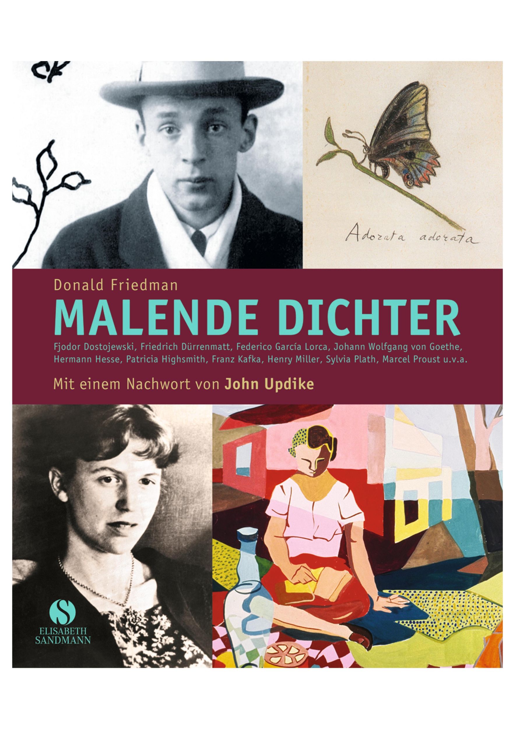 Cover: 9783938045732 | Malende Dichter | Mit einem Nachwort von John Updike | Donald Friedman