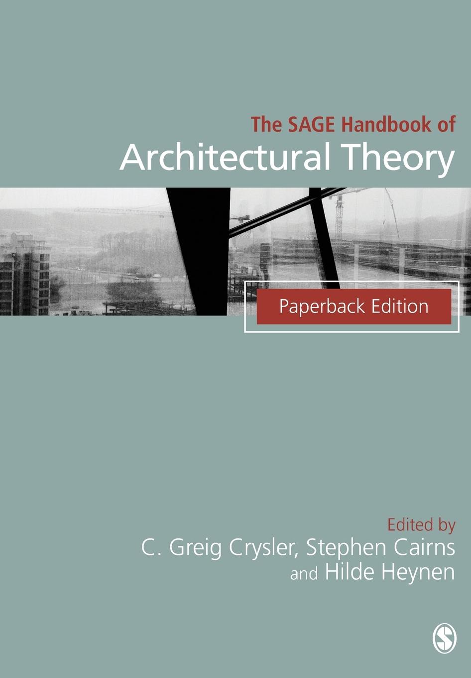 Cover: 9781446282632 | The SAGE Handbook of Architectural Theory | Greig Crysler (u. a.)