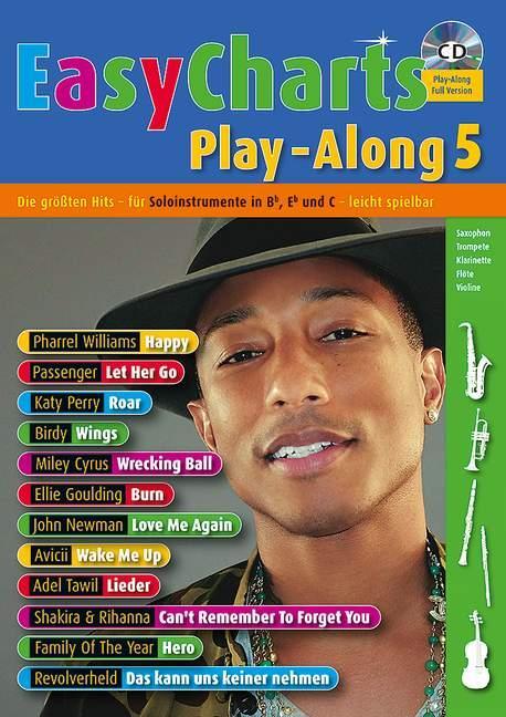 Cover: 9783795748401 | Easy Charts Play-Along. Band 5. Spielbuch mit CD | Uwe Bye | Broschüre