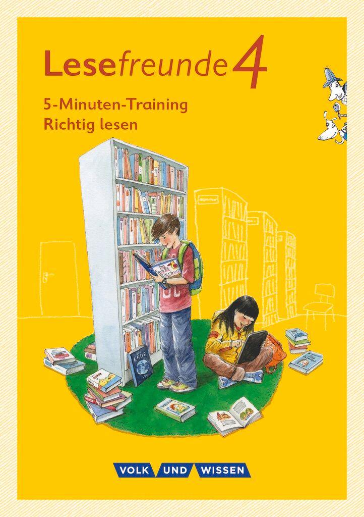 Cover: 9783060846245 | Lesefreunde. 4. Schuljahr - 5-Minuten-Training "Richtig lesen" -...