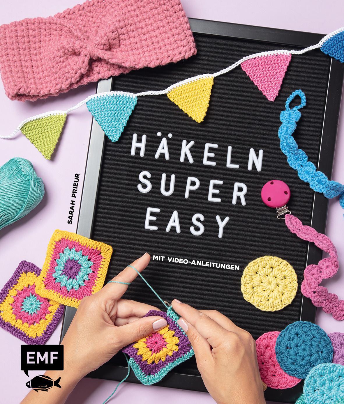 Cover: 9783745908954 | Häkeln super easy - Mit Video-Anleitungen | Sarah Prieur | Taschenbuch