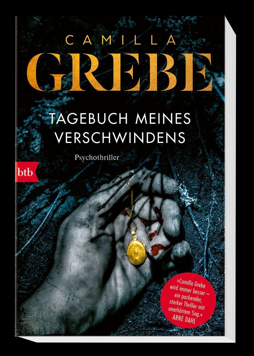 Bild: 9783442718818 | Tagebuch meines Verschwindens | Psychothriller | Camilla Grebe | Buch