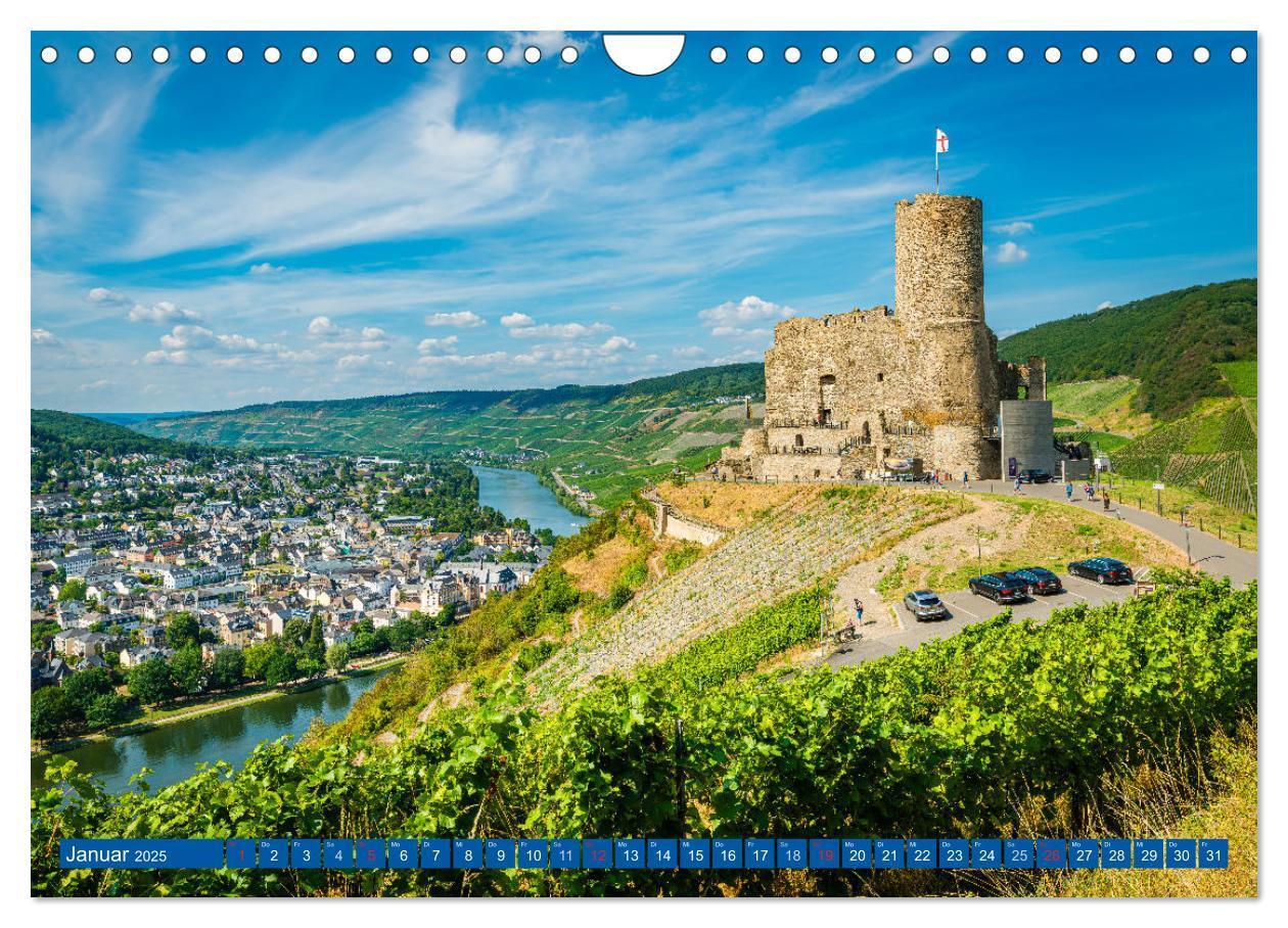 Bild: 9783435941575 | Burgen in Rheinland-Pfalz (Wandkalender 2025 DIN A4 quer), CALVENDO...