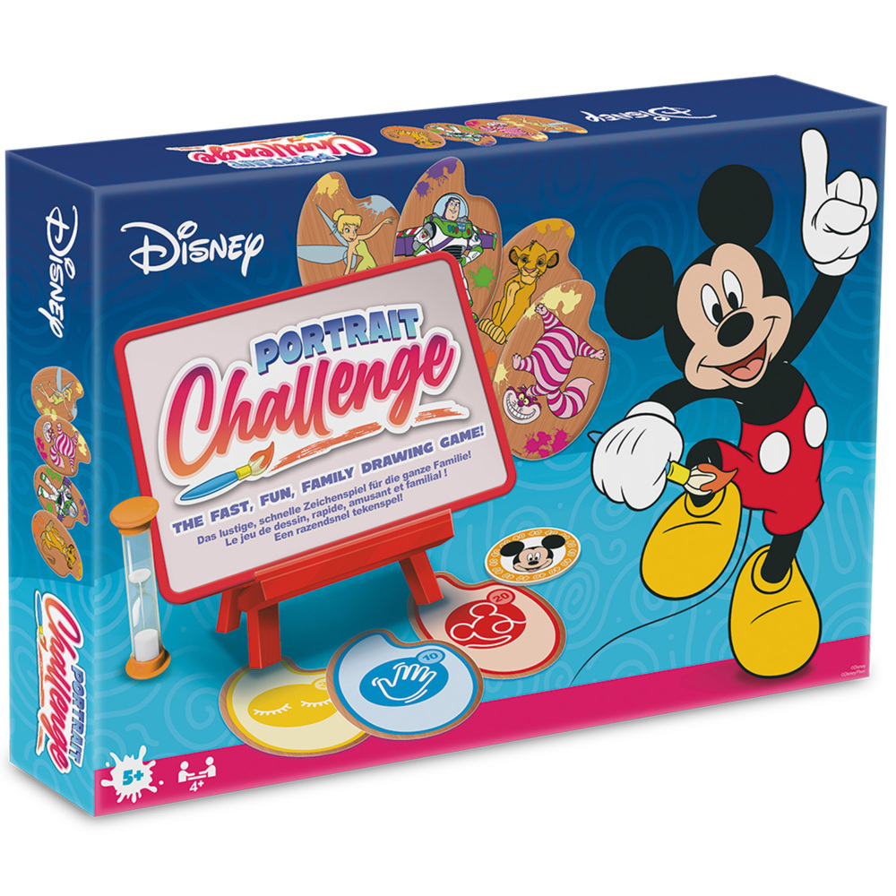 Cover: 5411068303227 | Disney Portrait Challenge - Das lustige kreative Zeichenspiel für...